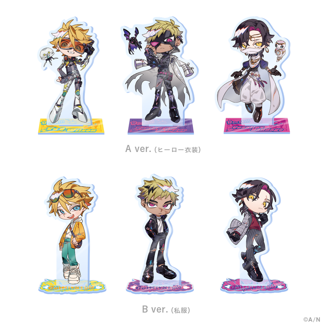 【Krisis Comic Style】ミニアクリルスタンド 【Krisis Comic Style】ミニアクリルスタンド ユウ Q ウィルソンB ver.の公式画像