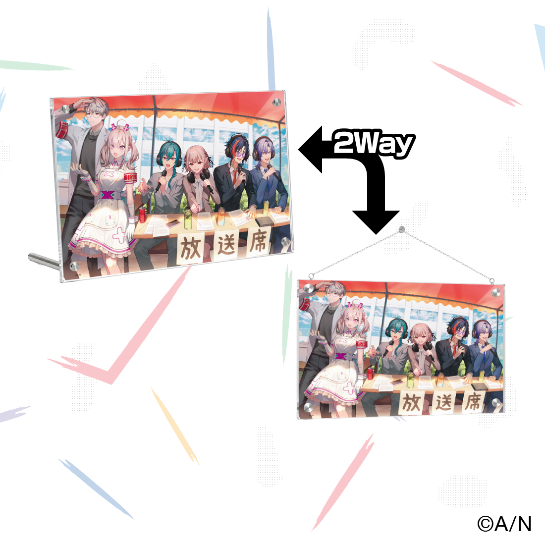 【にじフェス2026】ビジュアルアクリルパネルの商品画像