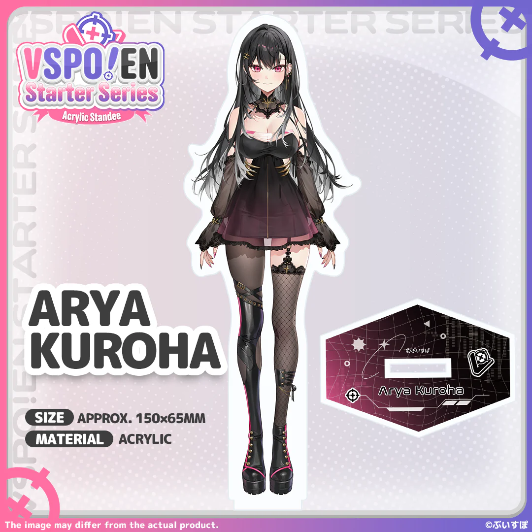 VSPO! EN Starter Series - アクリルスタンド 黒刃アリヤの公式画像