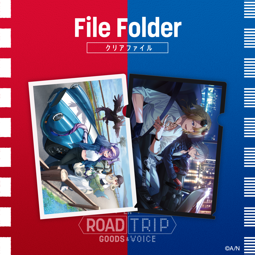 【ROAD TRIP Goods&Voice】クリアファイル Group B