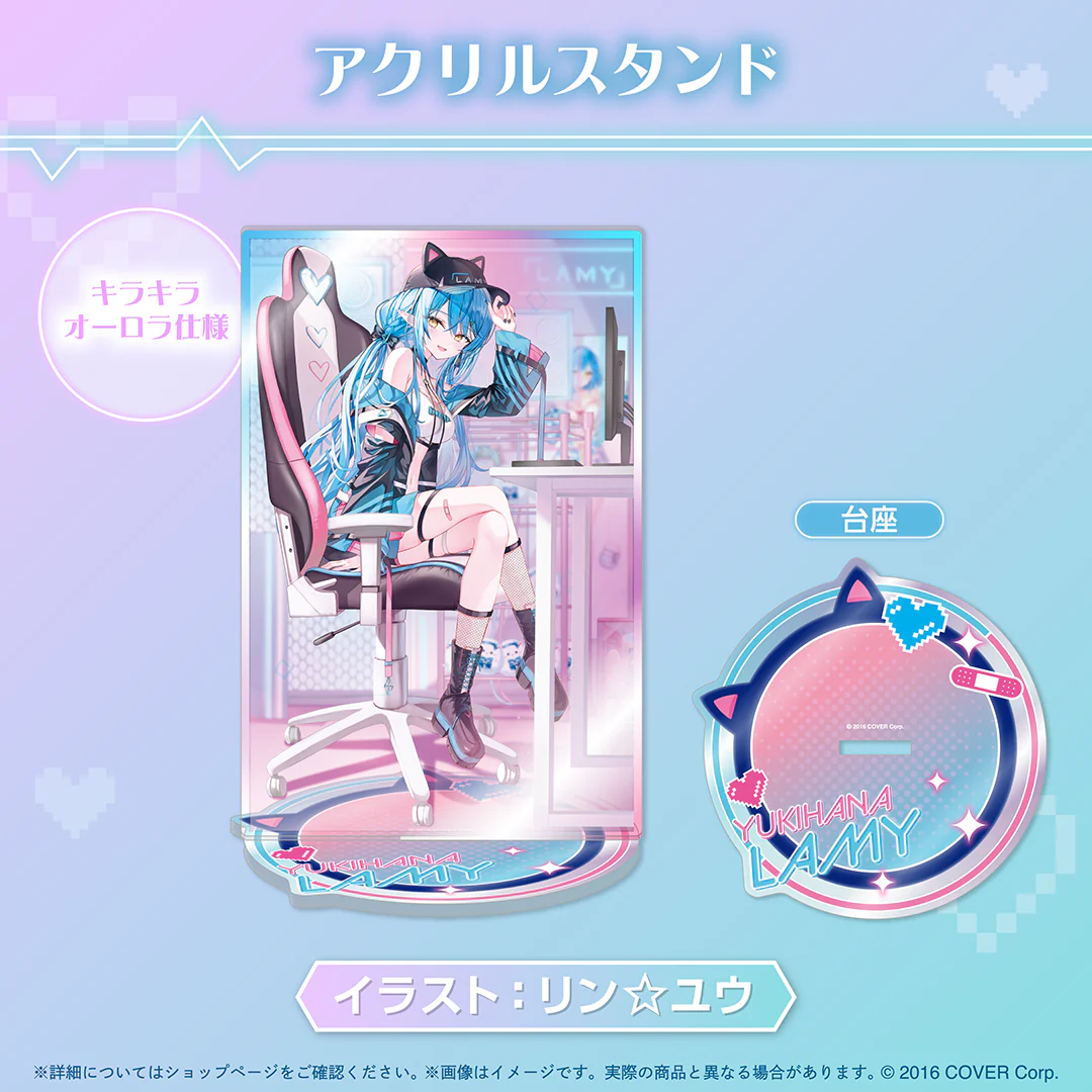 雪花ラミィ サイバー衣装記念 アクリルスタンド
