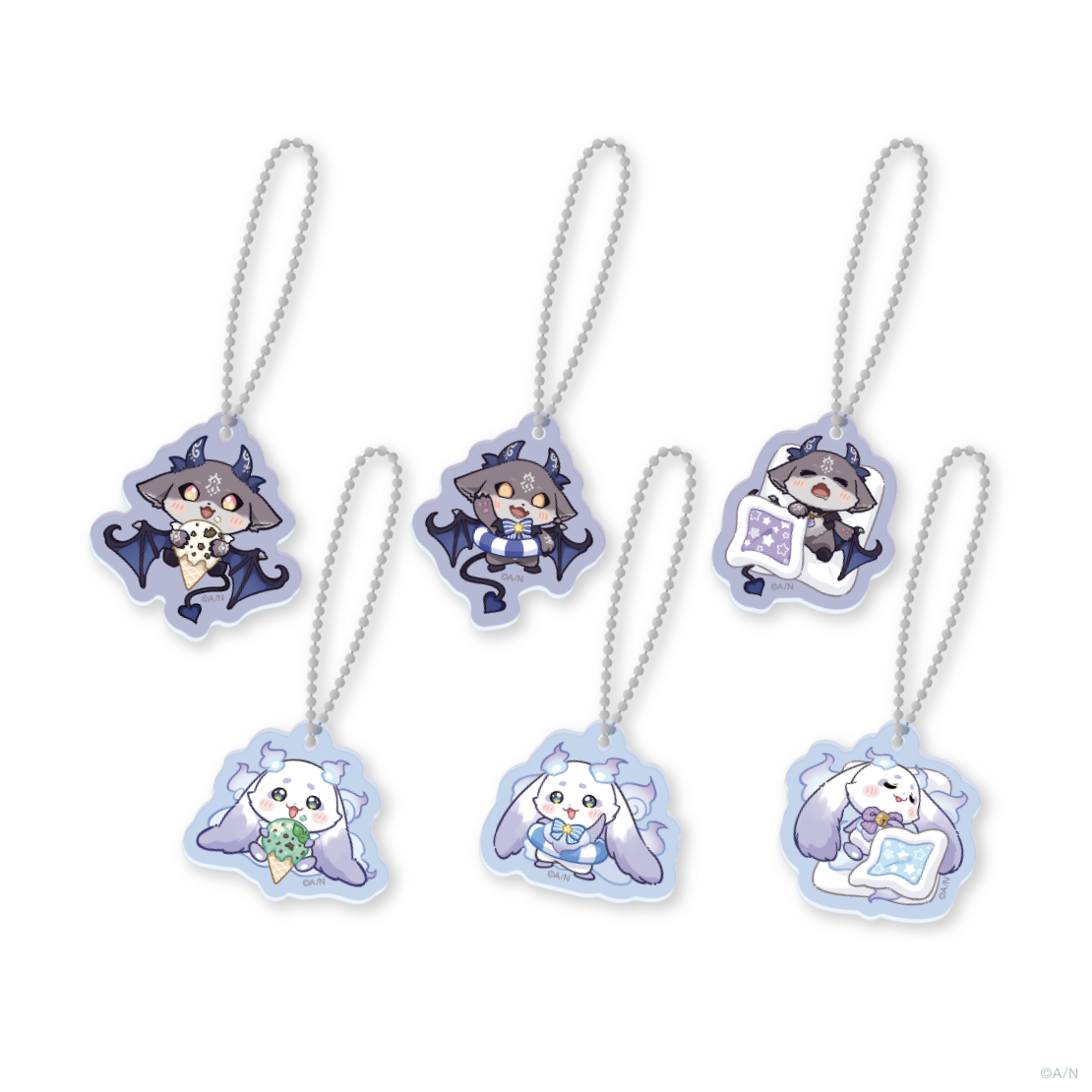 【でびるんSummer】ランダムアクリルキーホルダーの公式画像