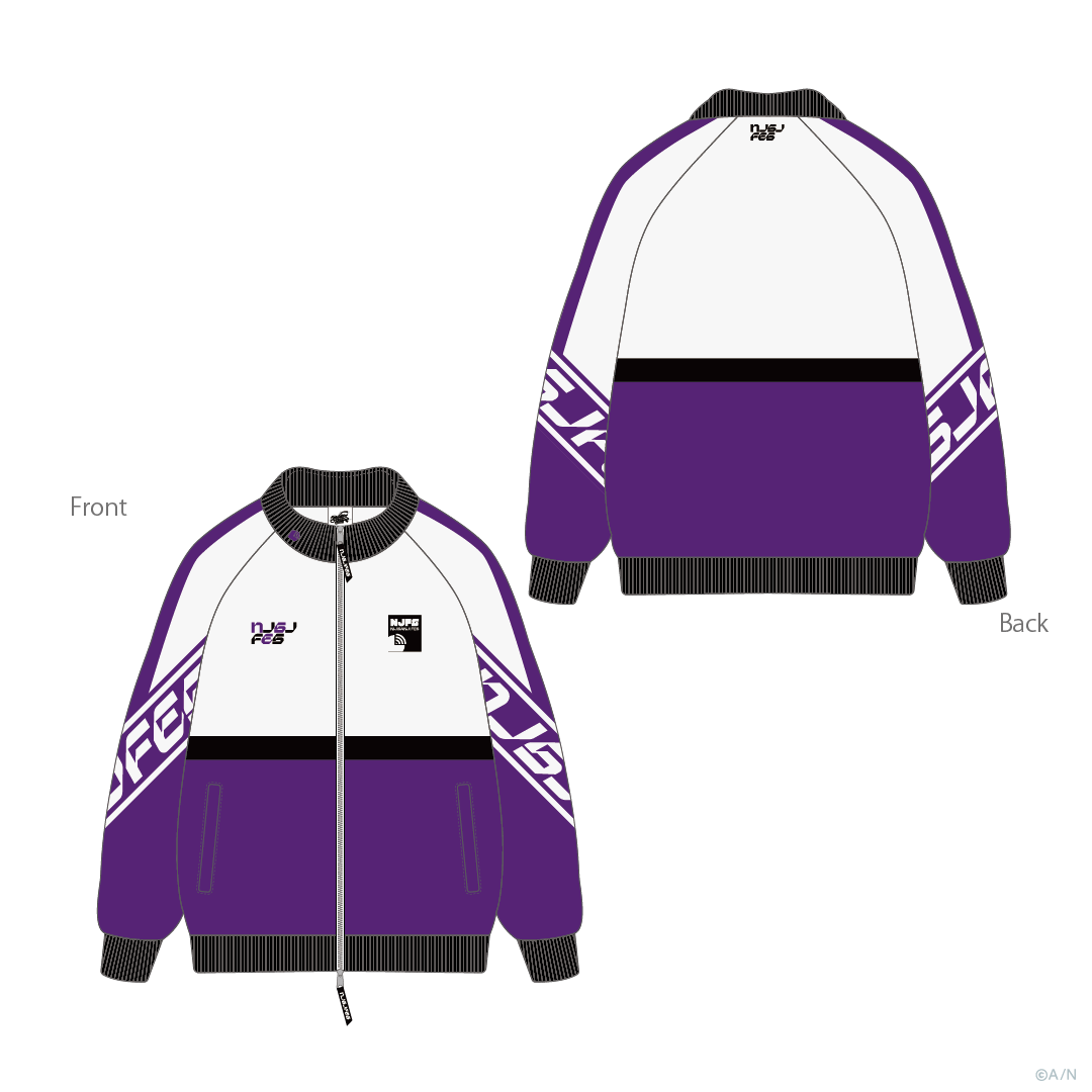 【にじフェス2026】クラスジャージ バイオレット ジャケット SizeAの公式画像