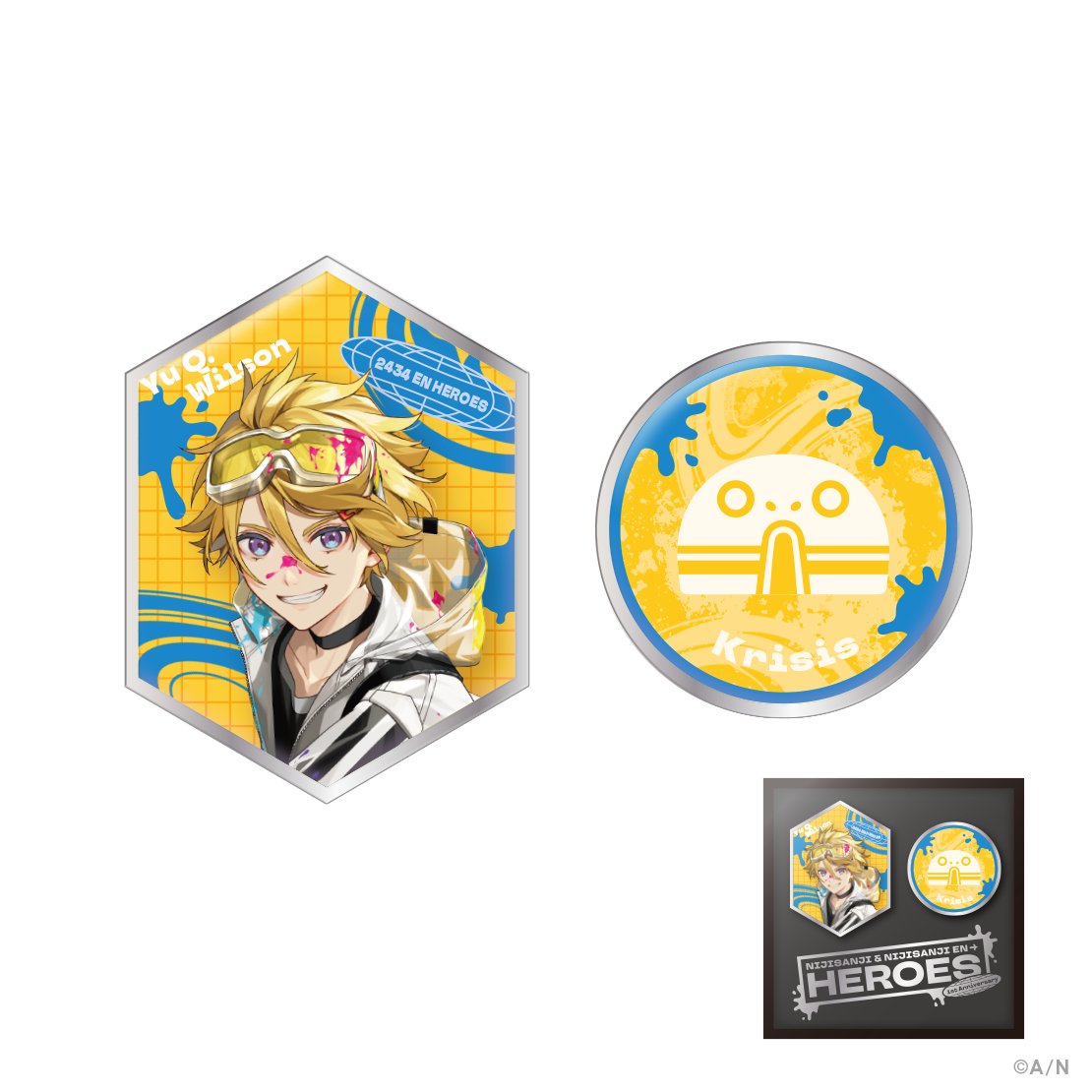 【NIJISANJI & NIJISANJI EN HEROES 1st Anniversary】ピンズセットの商品画像