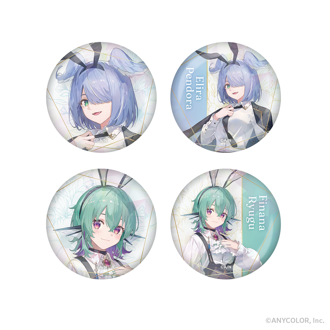 【LazuLight 4th Anniversary】ホログラム缶バッジ エリーラ ペンドラ②の公式画像