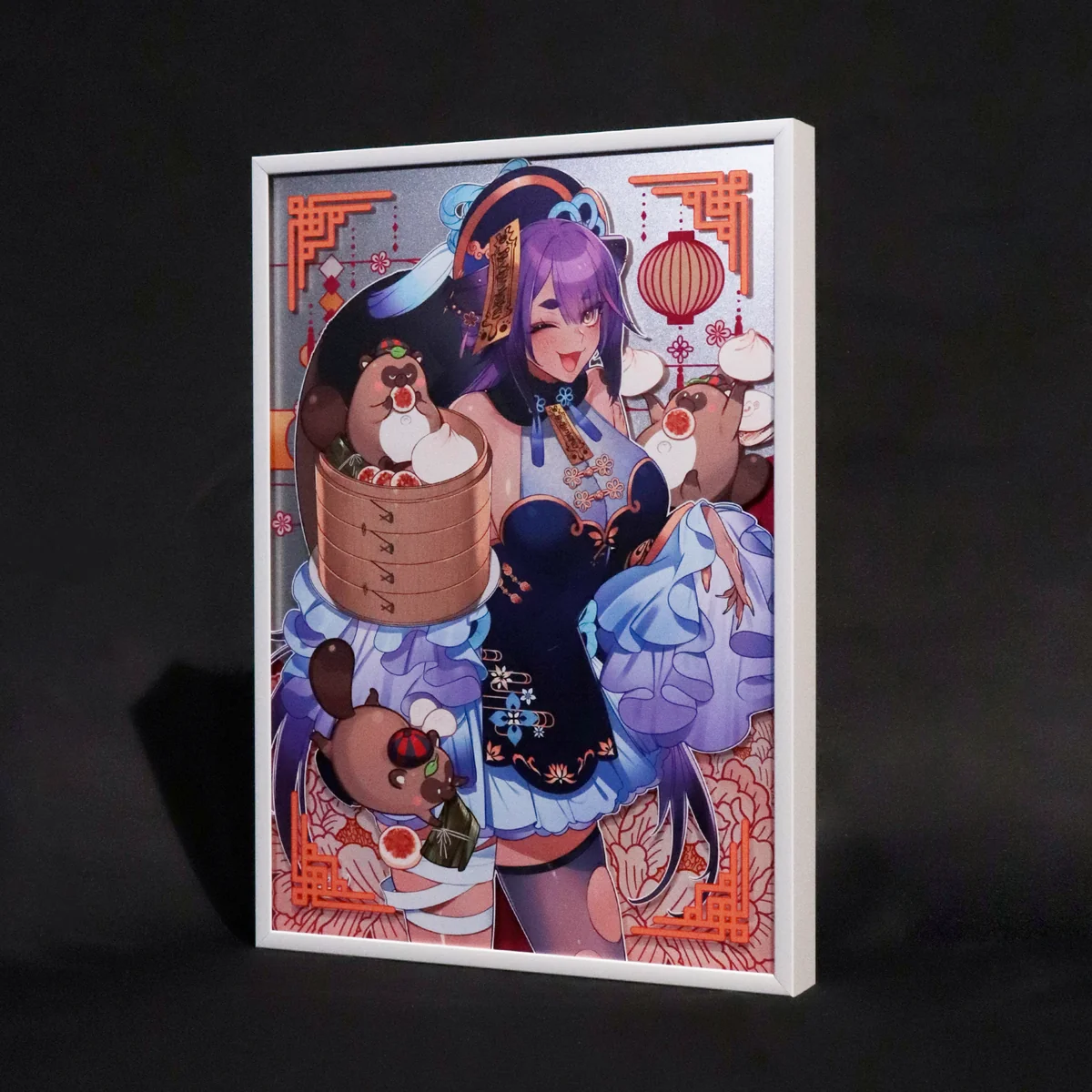 あおぎり高校 公式美術部 アクリル複製原画 八十科むじなの商品画像