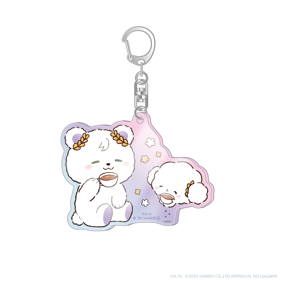【3SKM×サンリオキャラクターズ】オーロラアクリルキーホルダーの商品画像
