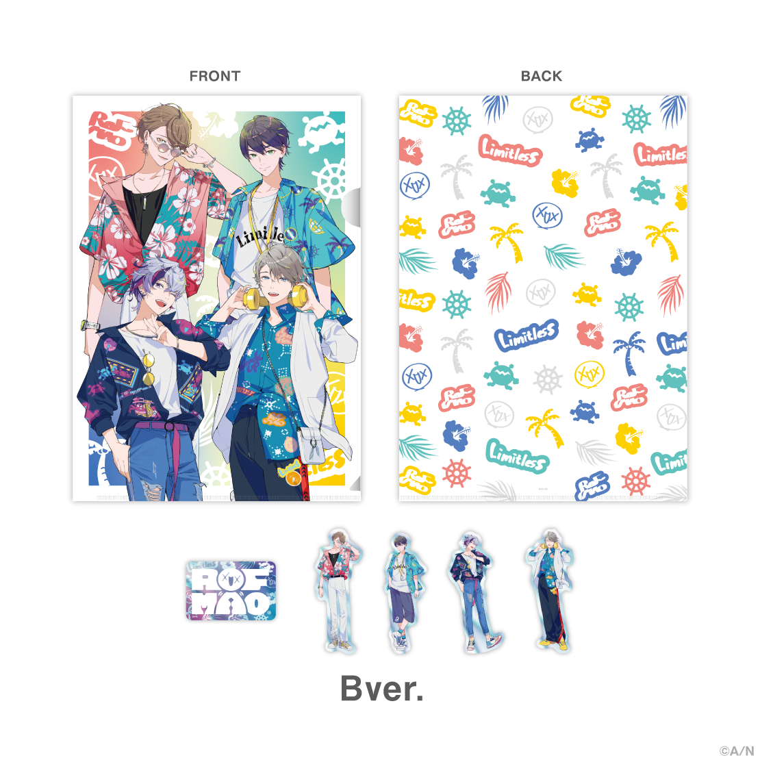 【ROF-MAO 2nd LIVE】クリアファイル&オーロラステッカーセットの商品画像