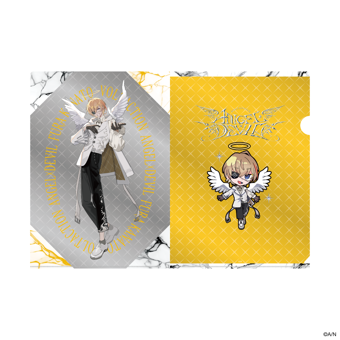 【VOLTACTION Angel×Devil】メタリッククリアファイルの商品画像