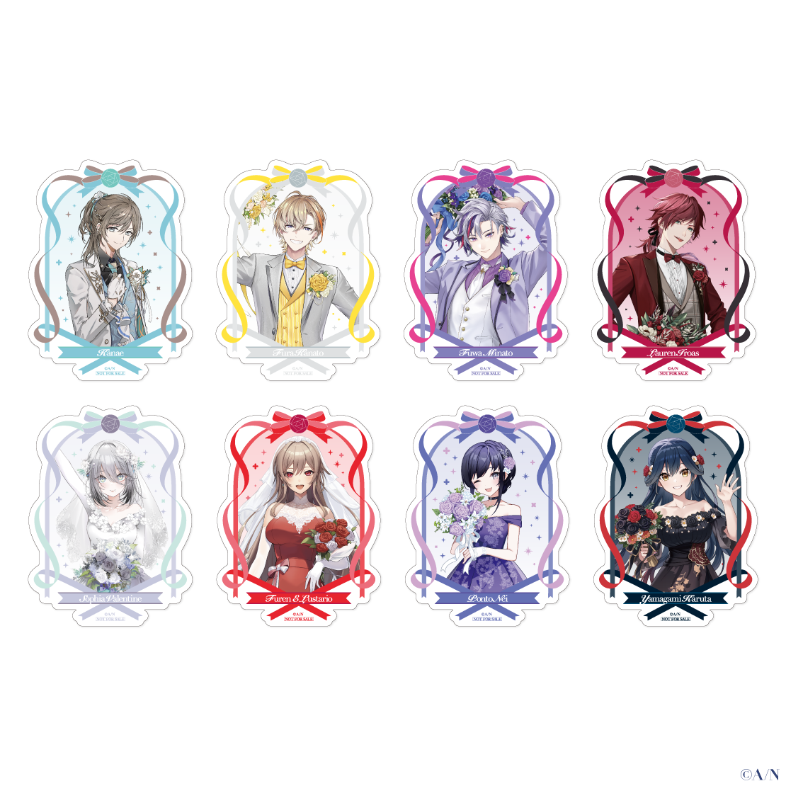 【ジューンブライド2024 ~Rose Ribbon Knot ~】ランダムチェキ風カード Bグループの商品画像