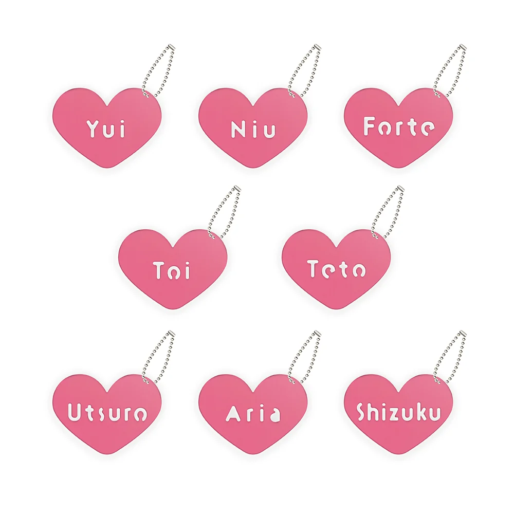 【2024バレンタイン】 ネームアクリルキーホルダーの商品画像