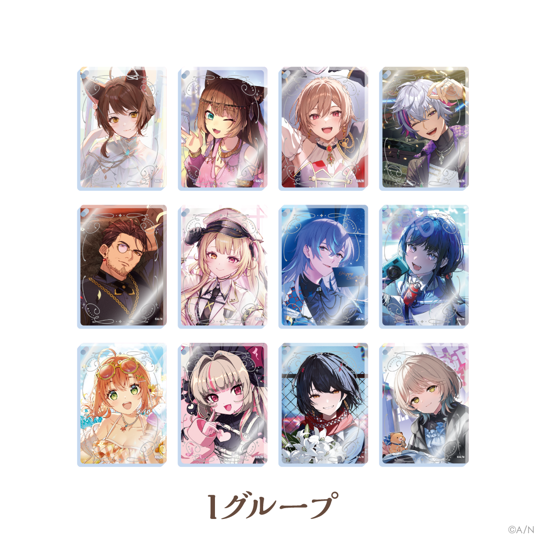 【にじさんじ ノスタルジアコレクション2025】アクリルブロックキーホルダー Iグループ 【にじさんじ ノスタルジアコレクション2025】アクリルブロックキーホルダー 本間ひまわり