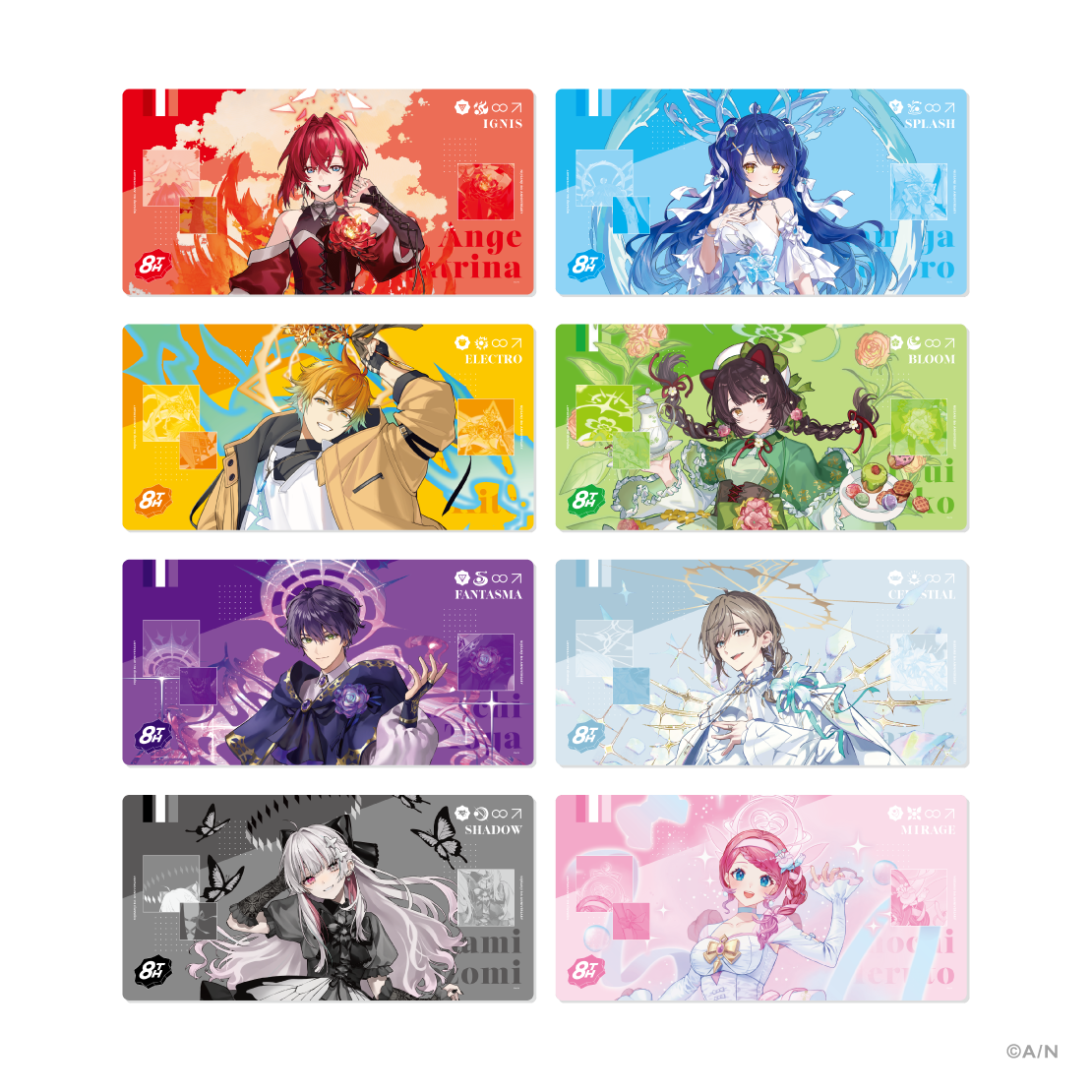 【にじさんじ 8th Anniversary】ラバーマット 皇れお