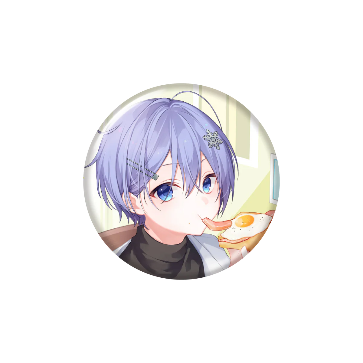【白雪レイド】 2025誕生日 缶バッジ