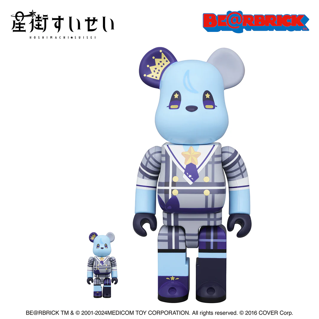 hololive × BE@RBRICK 星街すいせい 100%&400%の公式画像