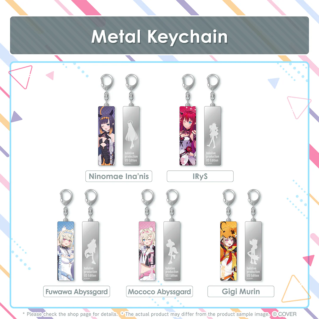 hololive production US Edition Keychain US Edition Metal Keychain (Gigi Murin)の公式画像