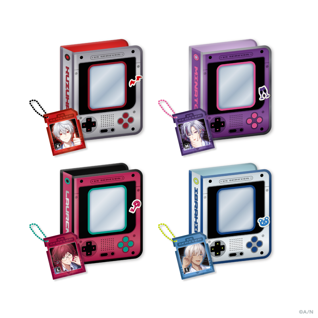 【VSせめよん】キーチャーム付きコレクトブック イブラヒムの公式画像