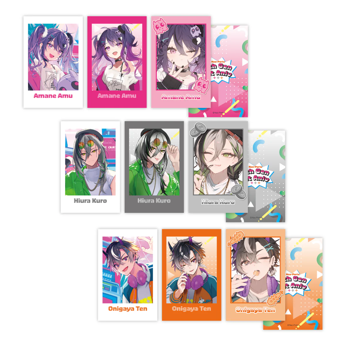 【6期生】 1周年記念 ランダムフォト風カード