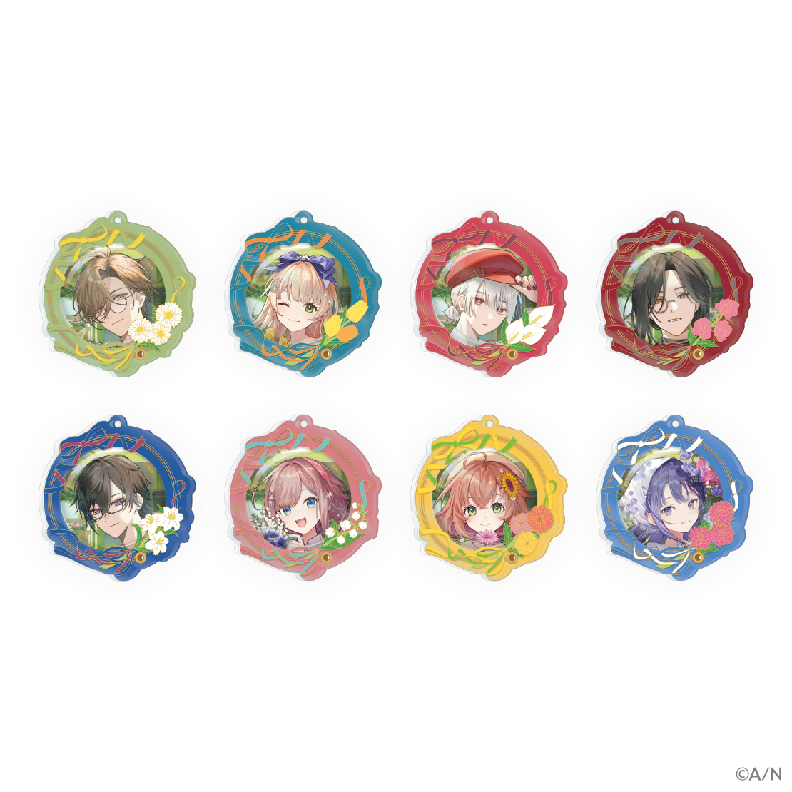 【My Florist】アクリルフレーム入り缶バッジ シェリン・バーガンディの公式画像