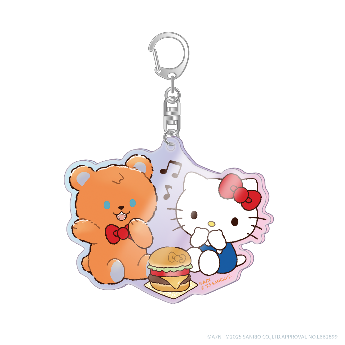 【3SKM×サンリオキャラクターズ】オーロラアクリルキーホルダーの商品画像