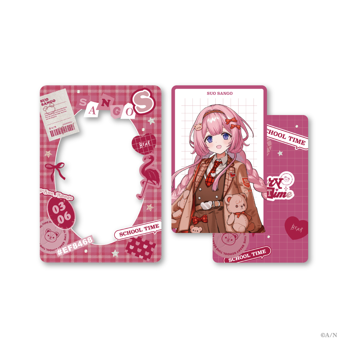 【Beary School Time】フォト風カード&硬質カードケースの商品画像
