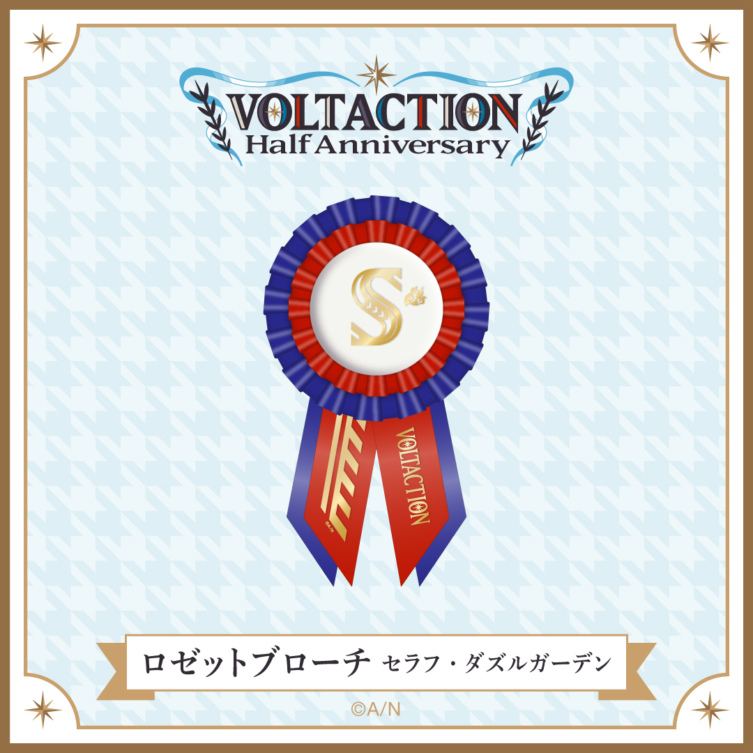 【VOLTACTION Half Anniversary】ロゼットブローチの商品画像