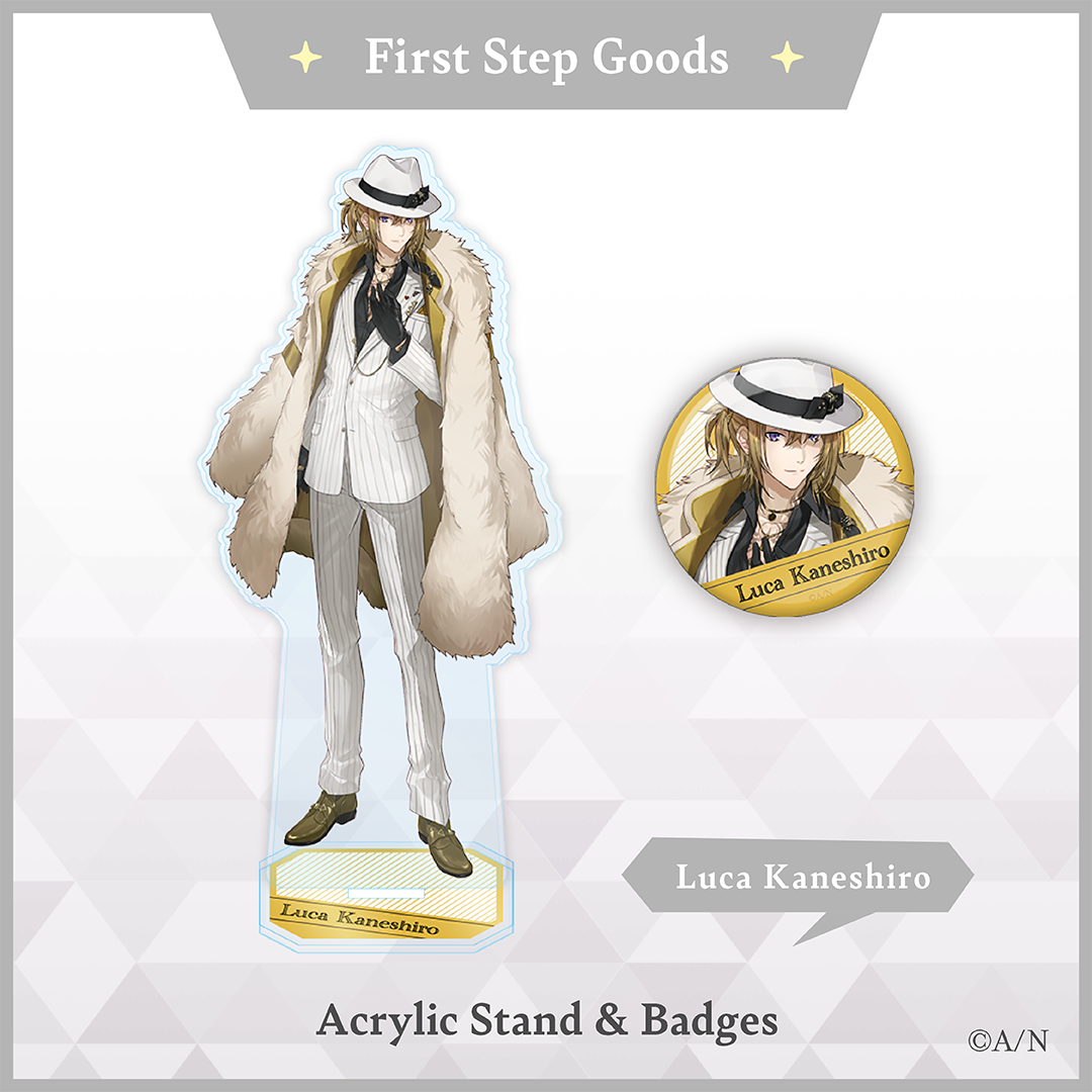 【First Step Goods】ルカ・カネシロ 缶バッジ