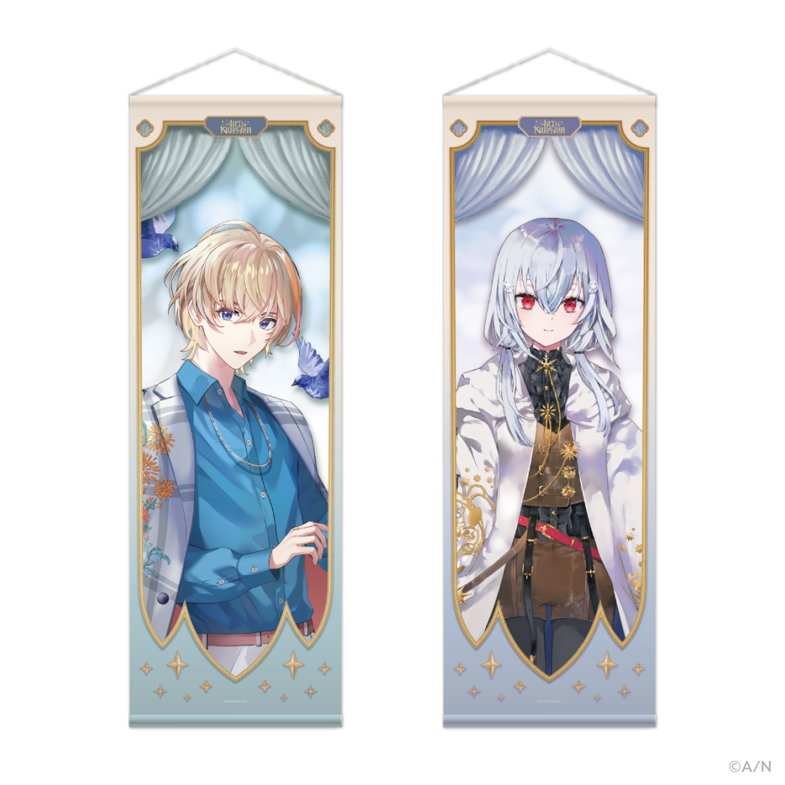 【ART OF NIJISANJI】B2半裁タペストリー 佐伯イッテツ