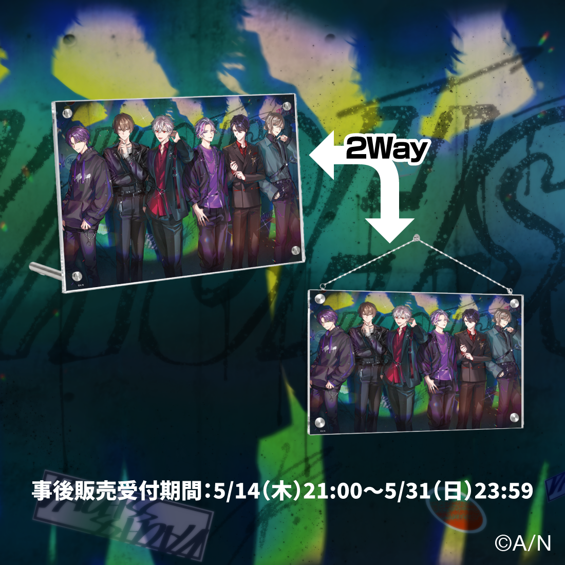 【VACHSS LIVE “THE TAKEOVER”】ビジュアルアクリルパネル