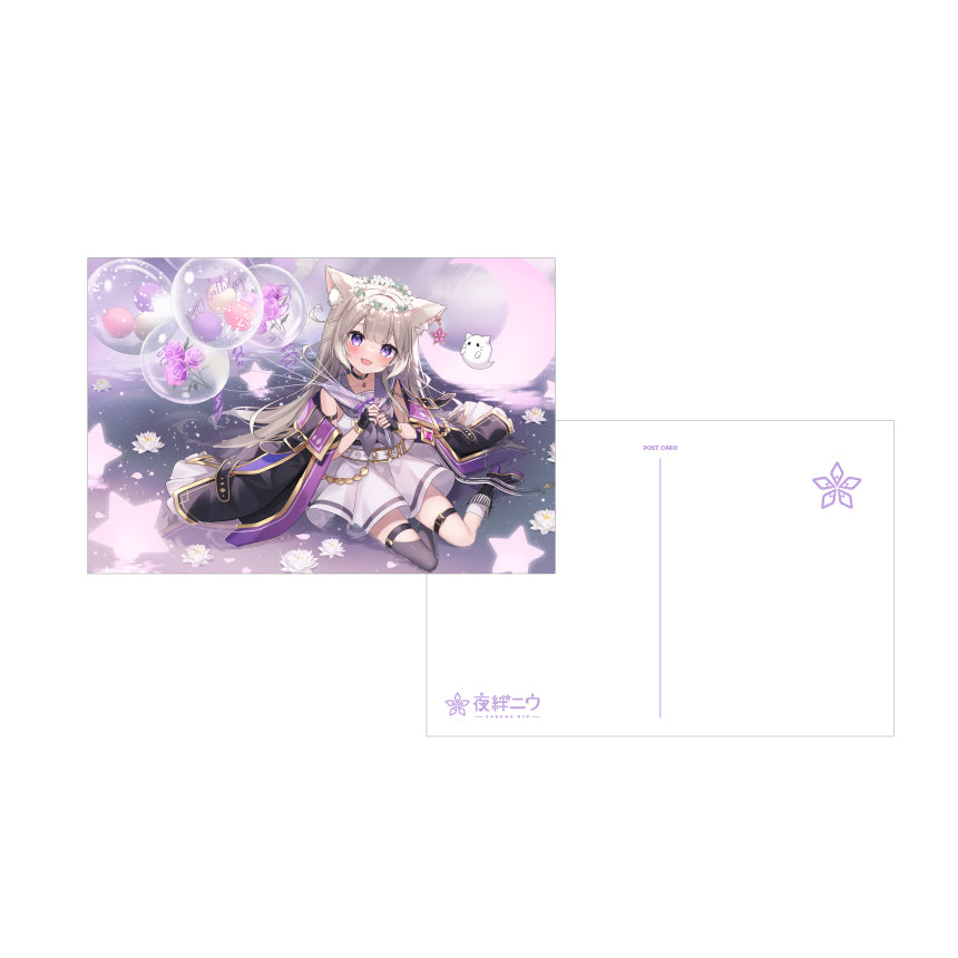 【夜絆ニウ】2023誕生日 ポストカード