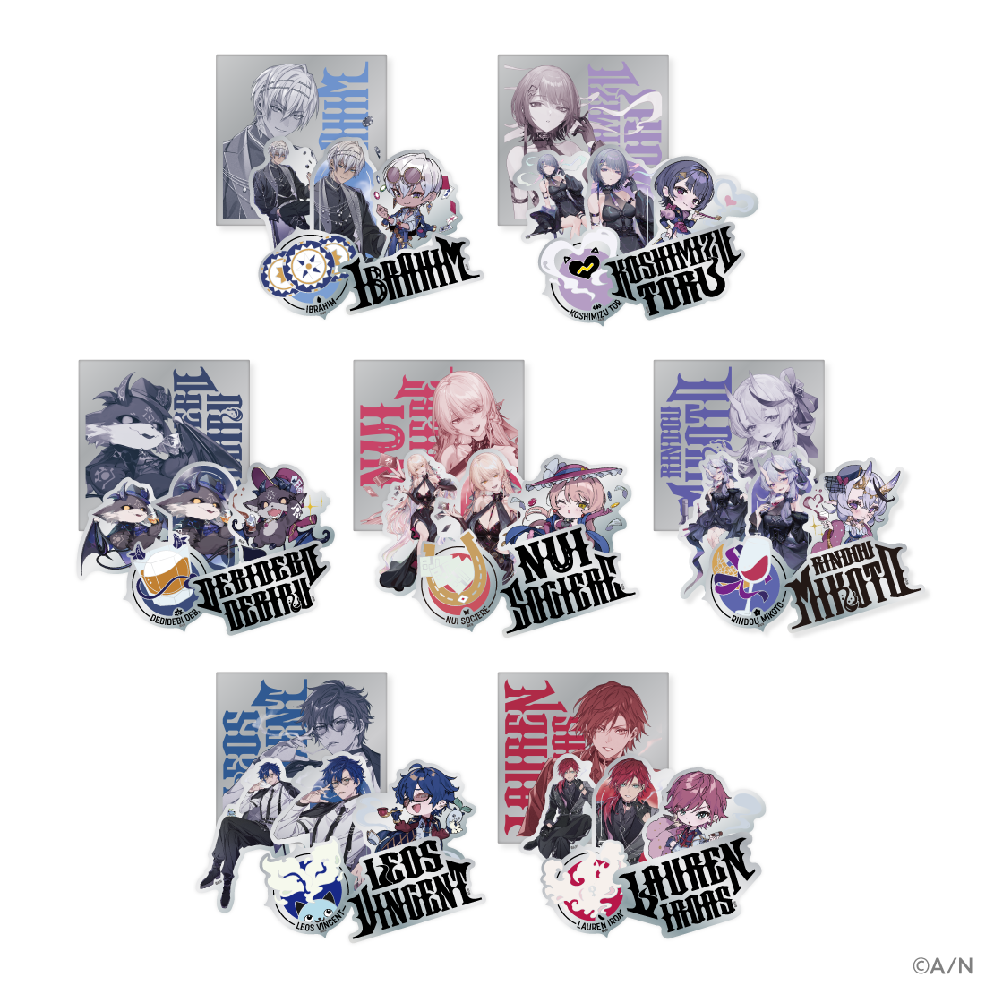 【NIJI HOLIC】缶入りステッカーセット 小清水透の公式画像
