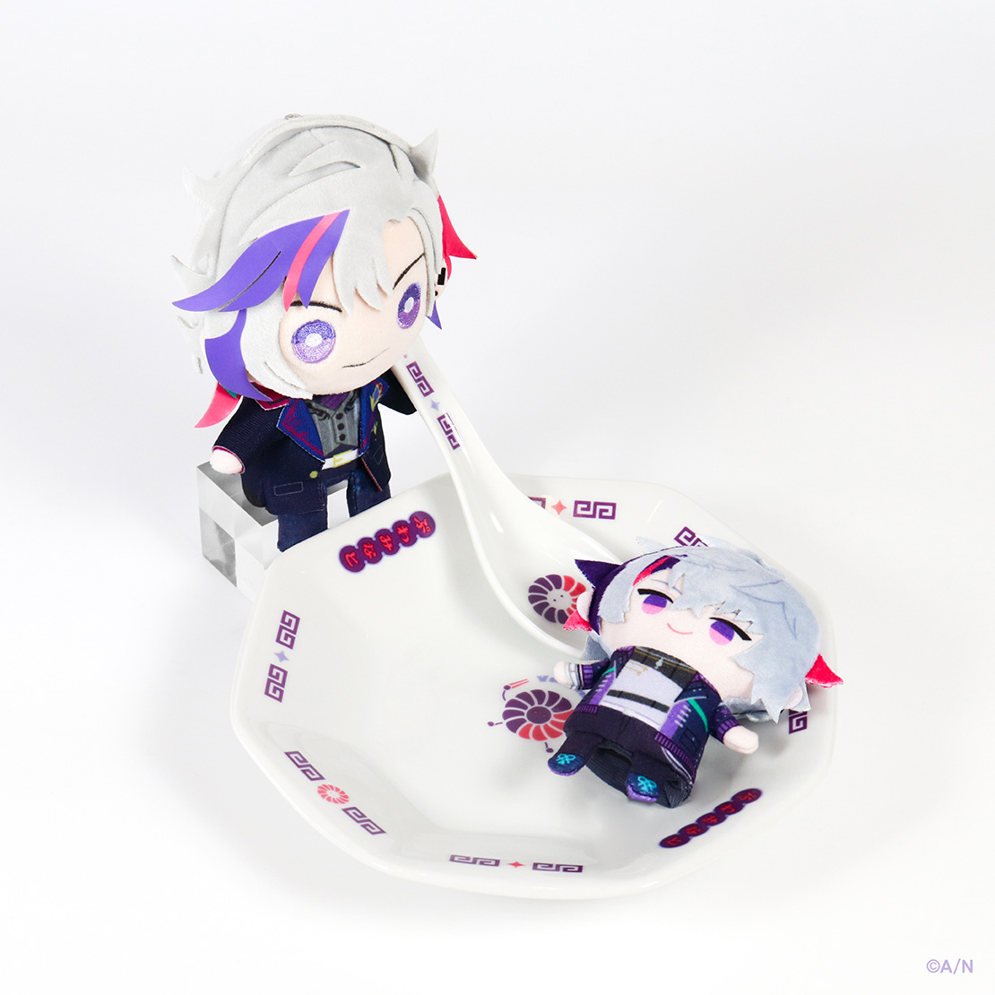 【Fuwa Minato Celebration Goods】八角皿&レンゲの商品画像