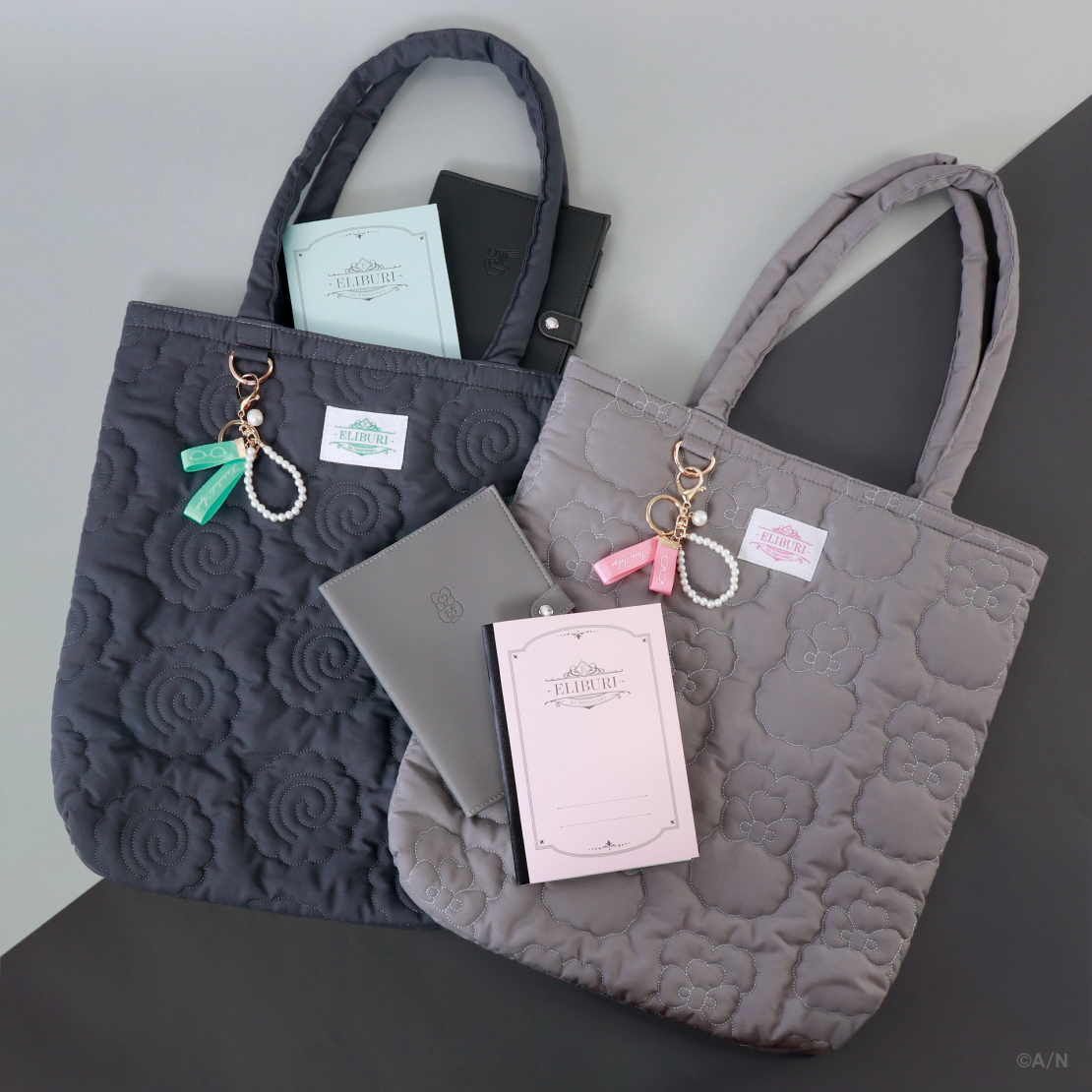 【ELIBURI 1st Anniversary】キルティングトート&キーリングの商品画像