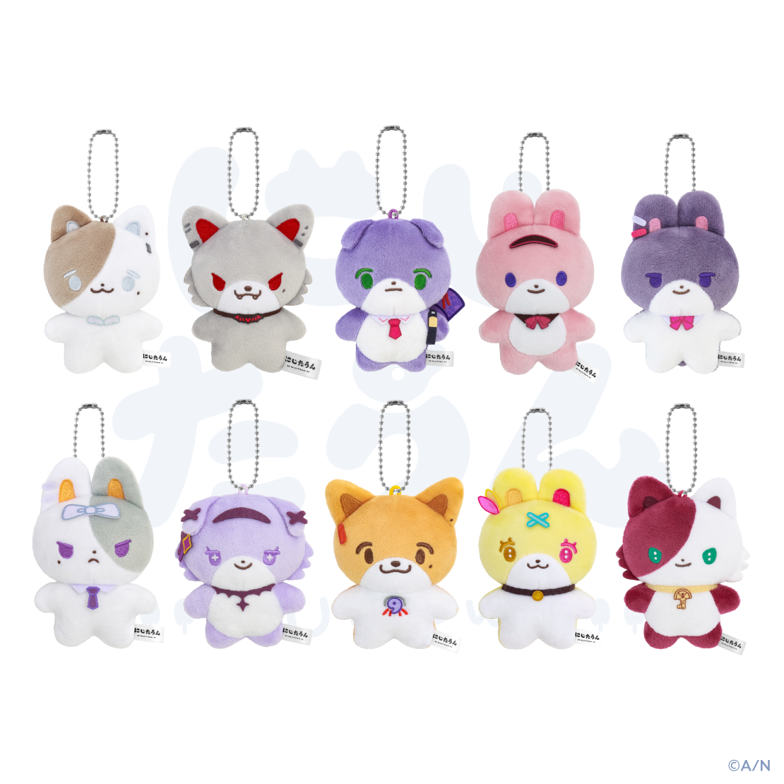 【にじたうん 1ちょうめ】ぬいぐるみマスコット 壱百満天原サロメの公式画像