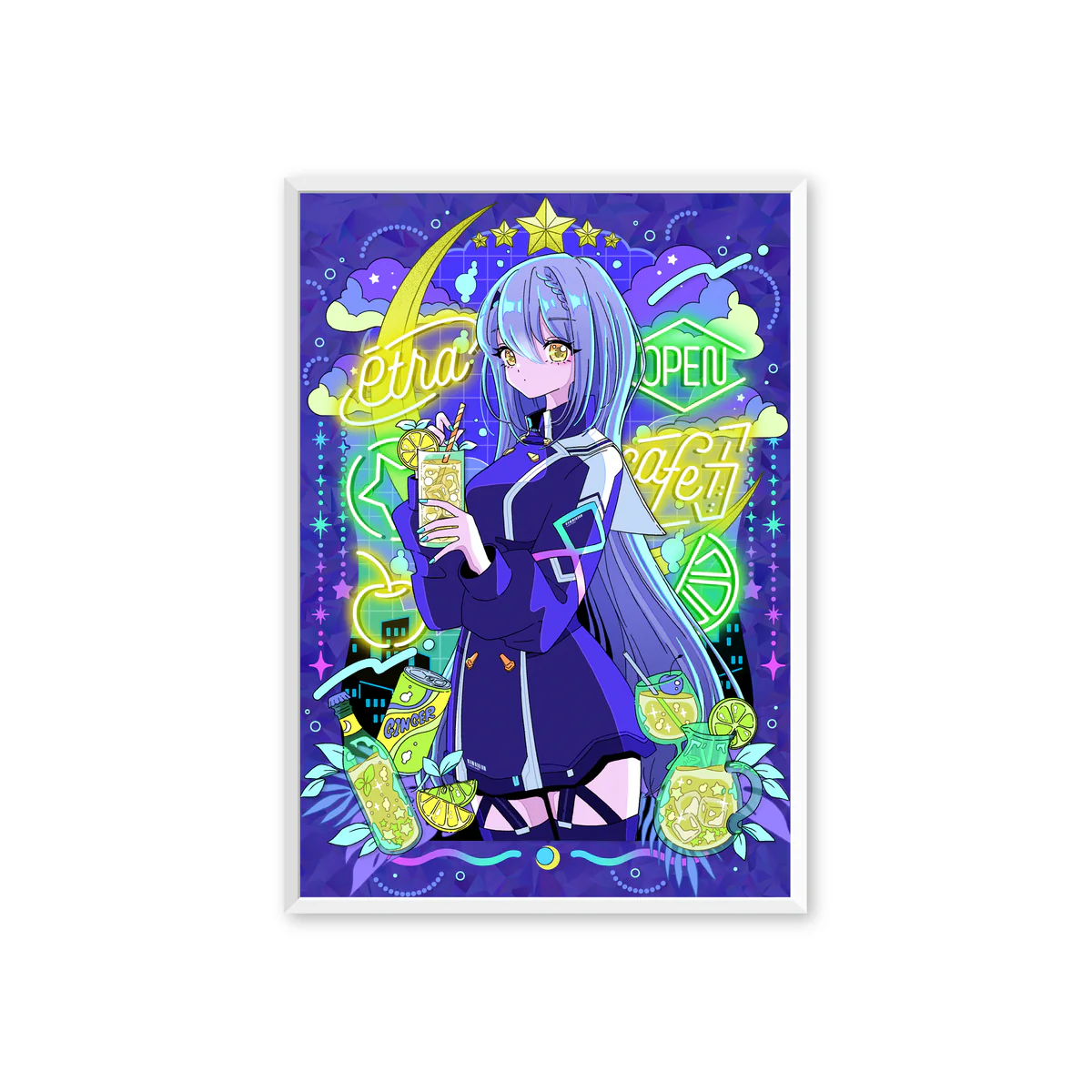 あおぎり高校 公式美術部 アクリル複製原画 エトラの公式画像