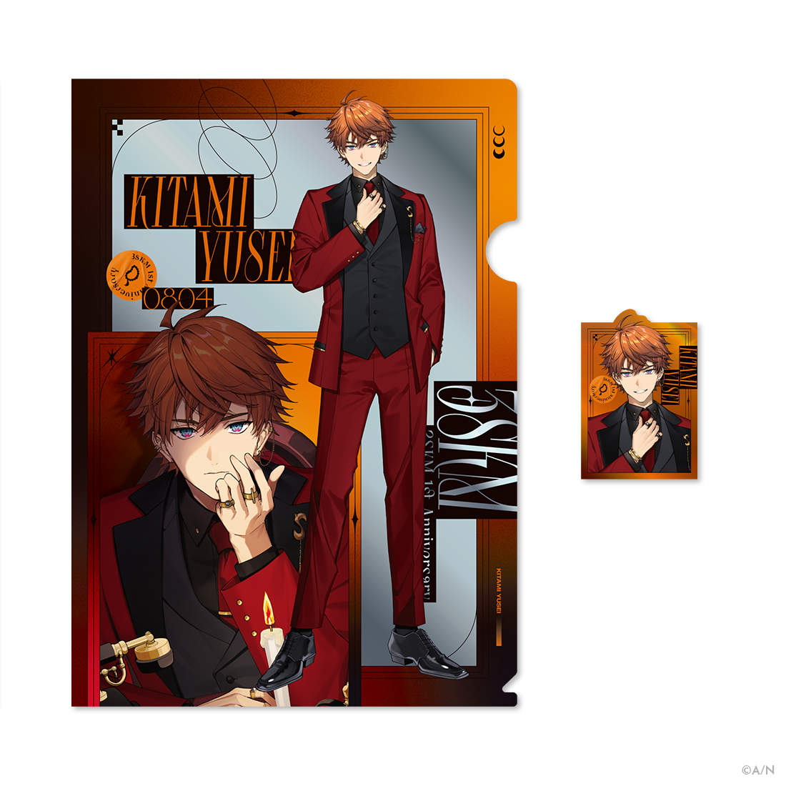 【3SKM 1st Anniversary】A4クリアファイル&ステッカーセットの商品画像