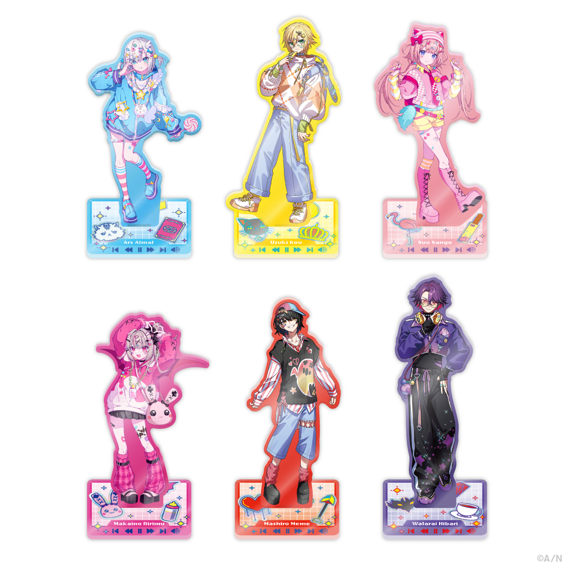 【にじさんじデコラモード】アクリルスタンド 渡会雲雀の公式画像