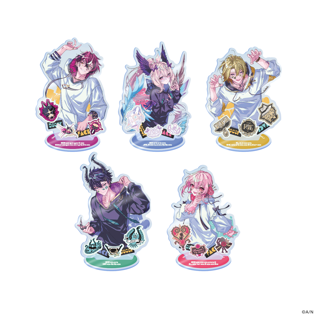 【FACE DECOR COLLECTION Vol.2】アクリルスタンド レン ゾットの公式画像