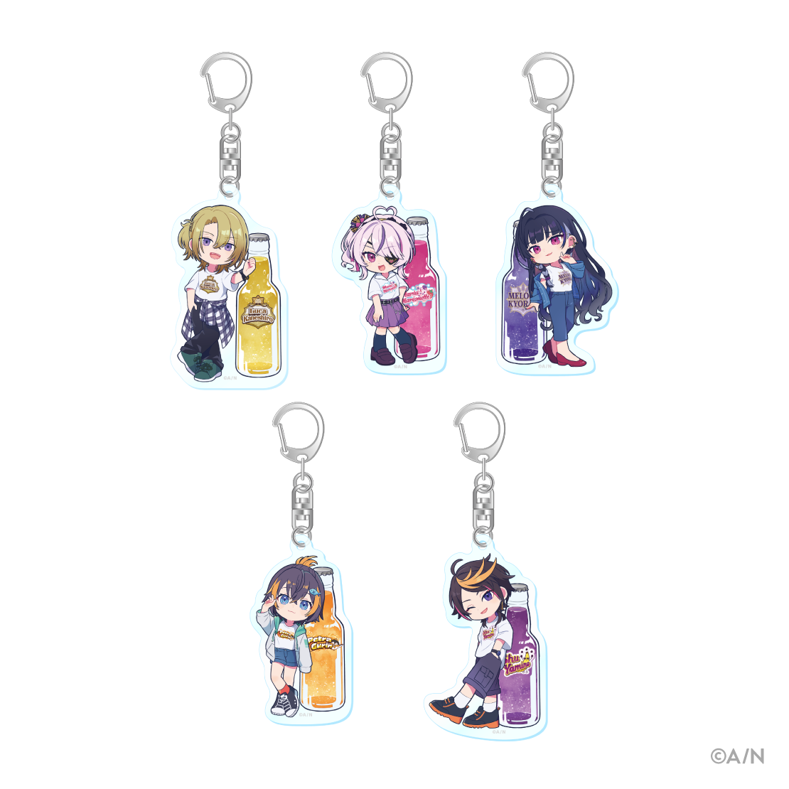 【NIJI Bottle Vol.2】アクリルキーホルダー ペトラ グリン