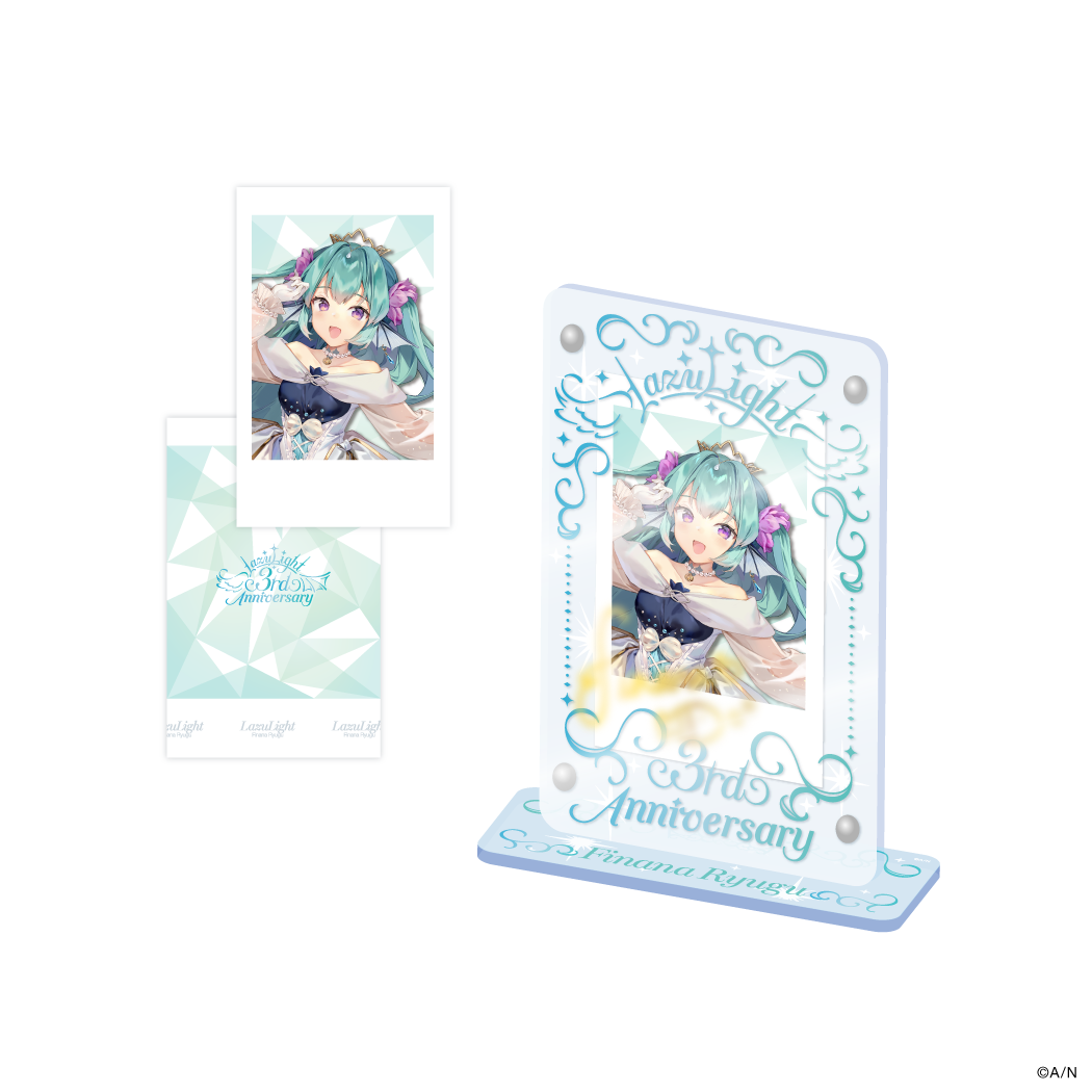 【LazuLight 3rd Anniversary】チェキ風カード&スタンドの商品画像