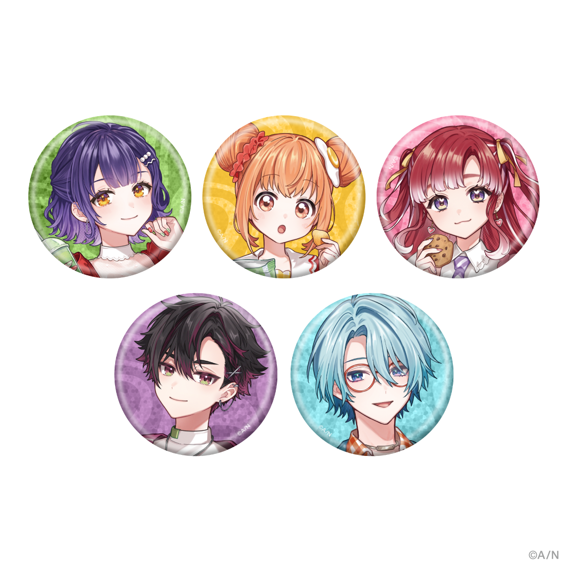 【Speciale 1st Anniversary】ラメ缶バッジ 七瀬すず菜