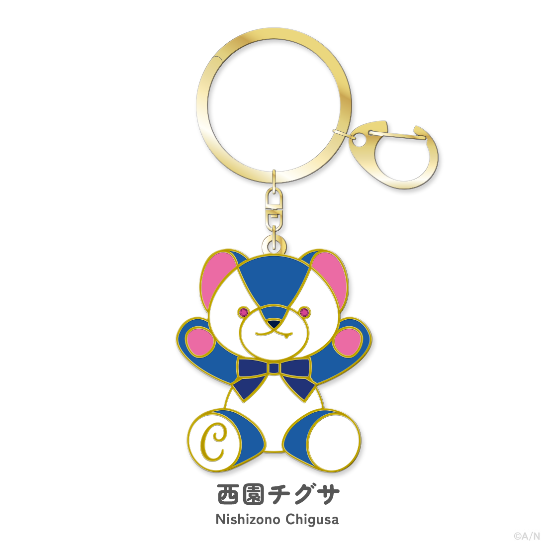 【NIJIベア vol.1】メタルキーホルダーの商品画像