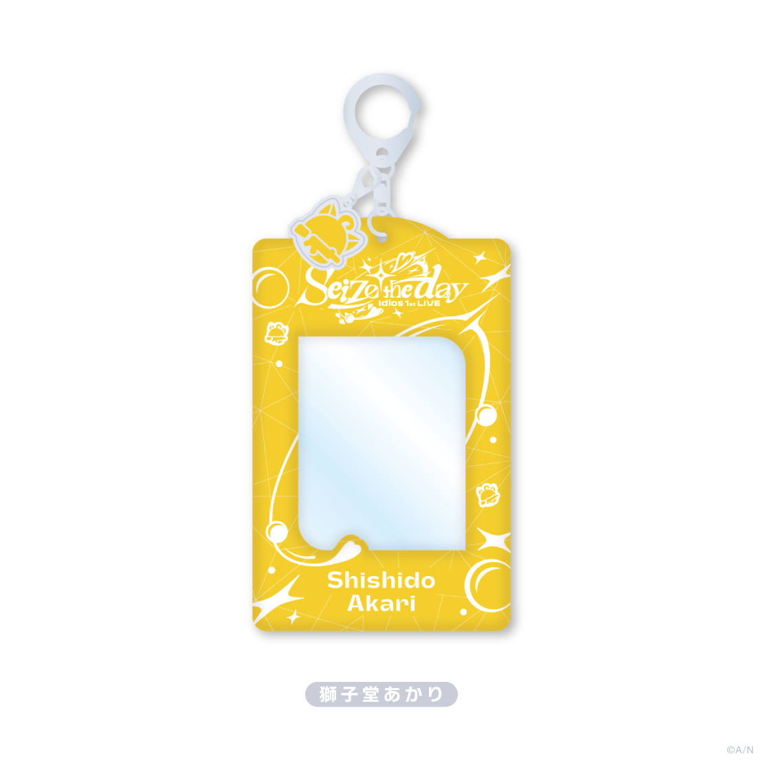 【Idios 1st LIVE "Seize the day"】チャーム付きチェキ風カードホルダーの商品画像