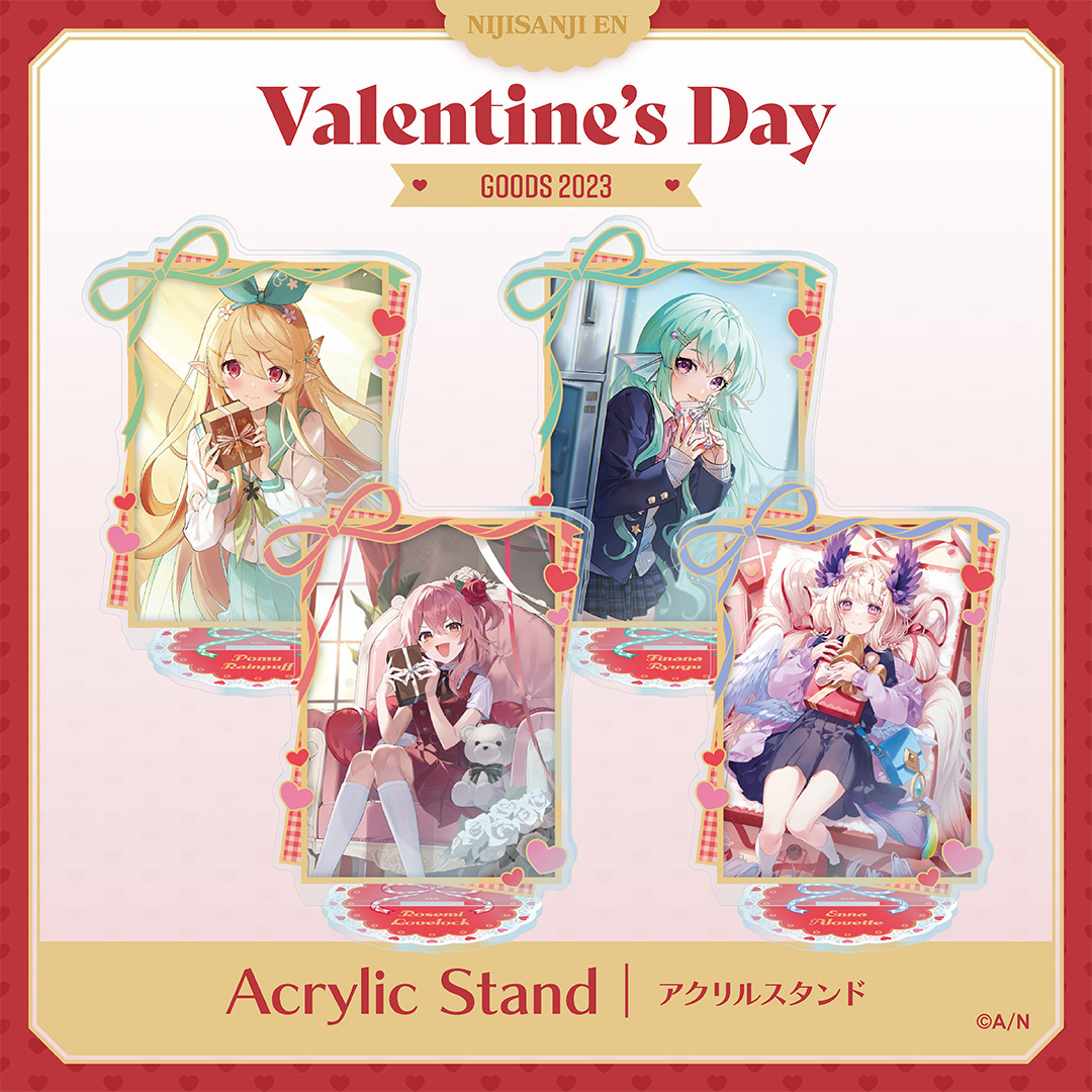 【NIJISANJI EN Valentine's Day 2023】アクリルスタンド フィナーナ 竜宮の公式画像