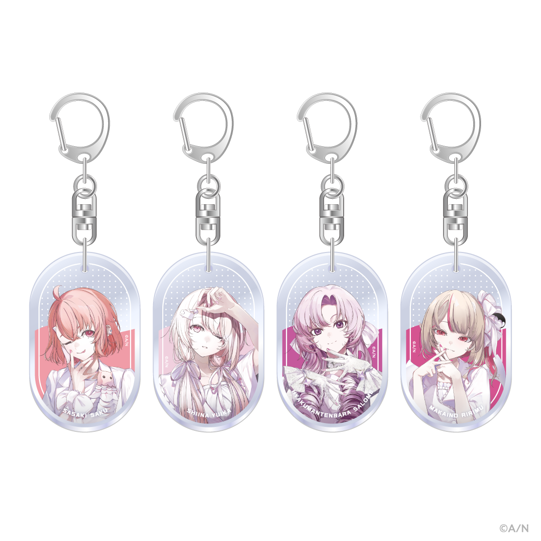 【にじネイル Sparkling】ランダムアクリルキーホルダー　Cグループの公式画像