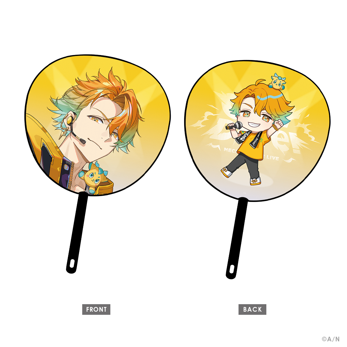 【MECHATU-A 1st LIVE】ジャンボうちわ【MECHATU-A 1st LIVE "Over Drive!"】の商品画像