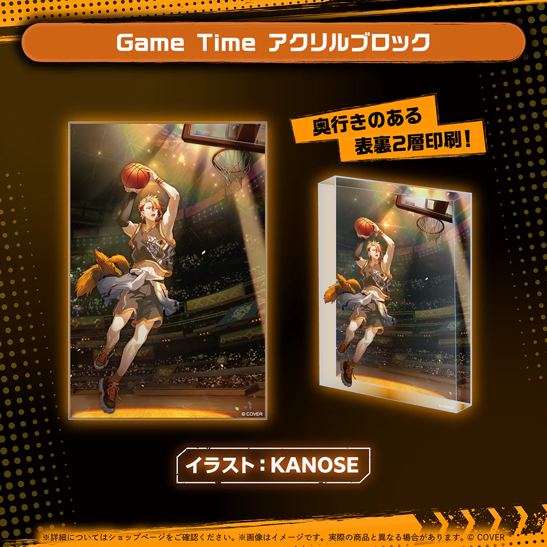 アクセル・シリオス 誕生日記念2025 Game Time アクリルブロックの公式画像