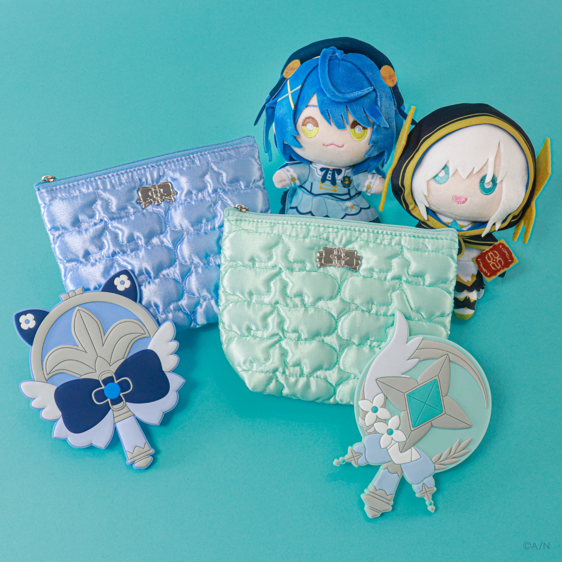 【NIJIMAGIA ~Silky Wing~】ポーチ&ラバーミラーセットの商品画像