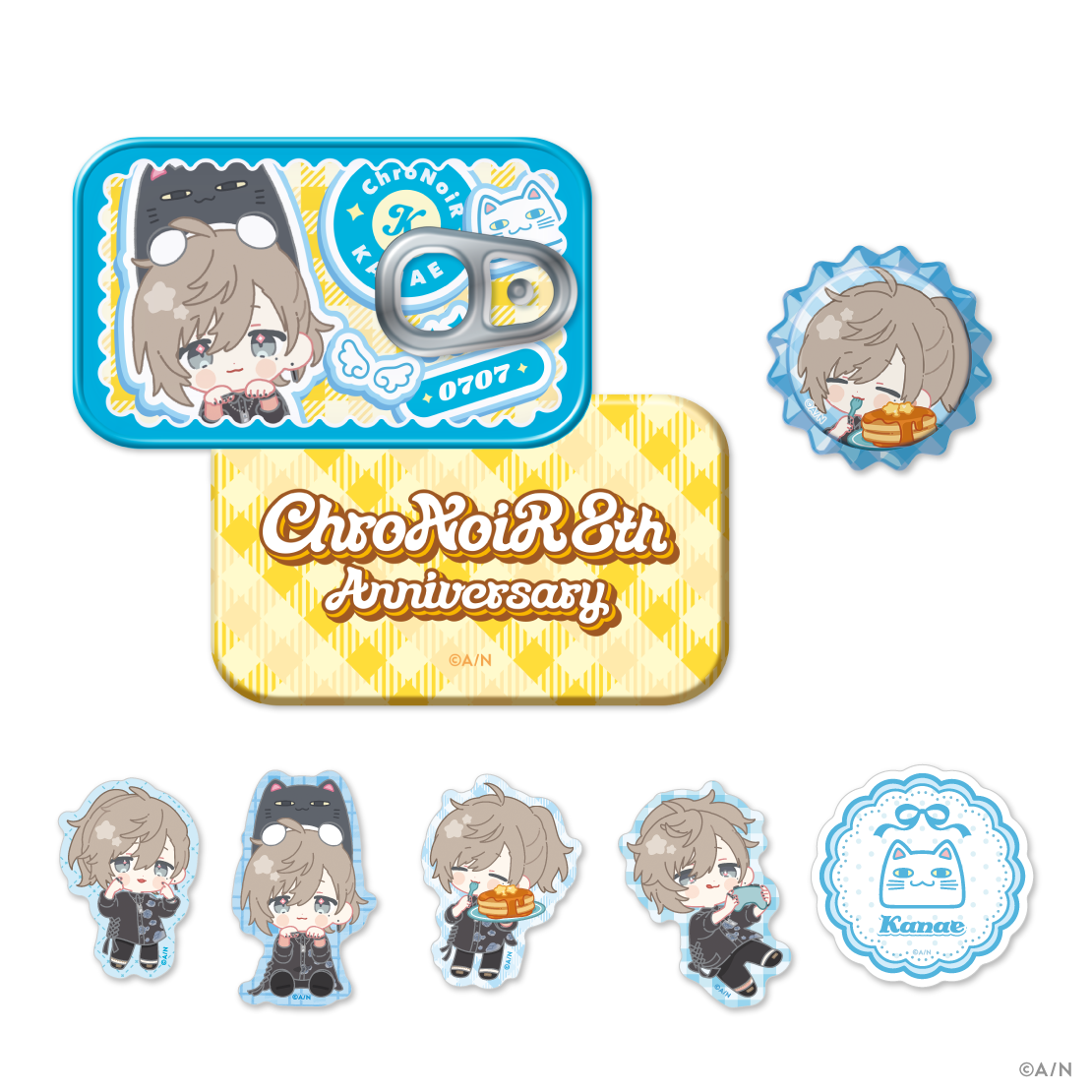 【ChroNoiR 8th】ミニブリキ缶セットの商品画像