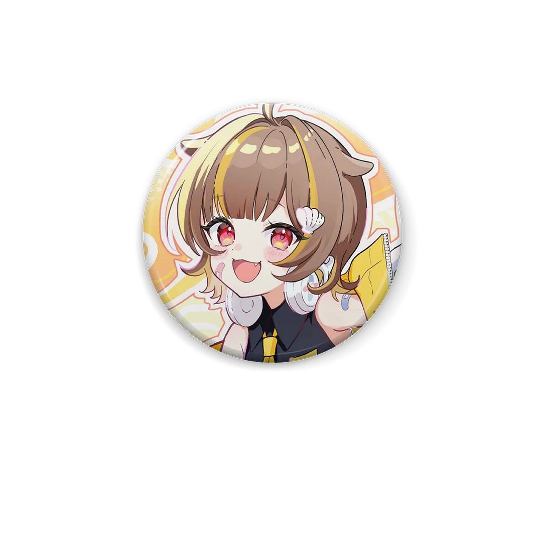 音ノ瀬らこ 10万人記念 缶バッジB